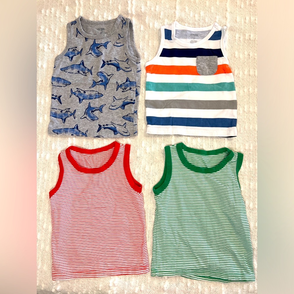 Carter’s 2T Boy Tanks